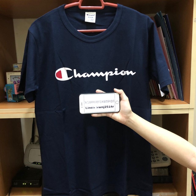 champion script tee original