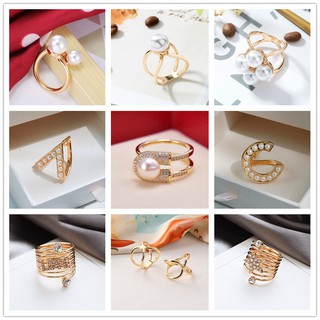 [Wholesale]New style Cincin diomand Tudung Scarf Bawal Ring