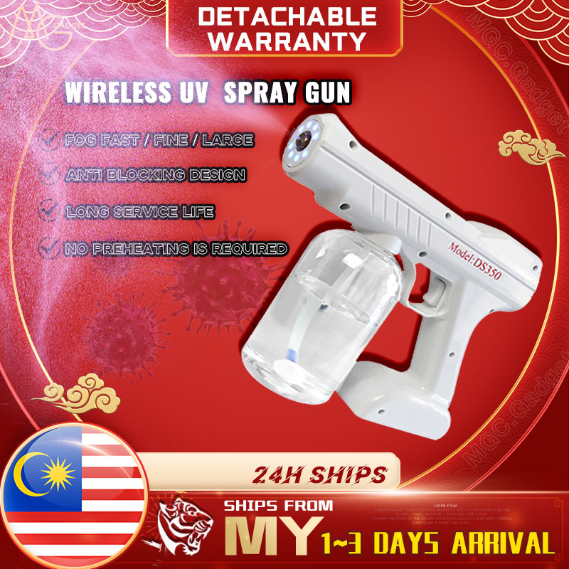 800Ml Atomizer Spray Gun Blue Ray Nano Sprayer Disinfection Spray Gun Sanitizer Spray Machine K5