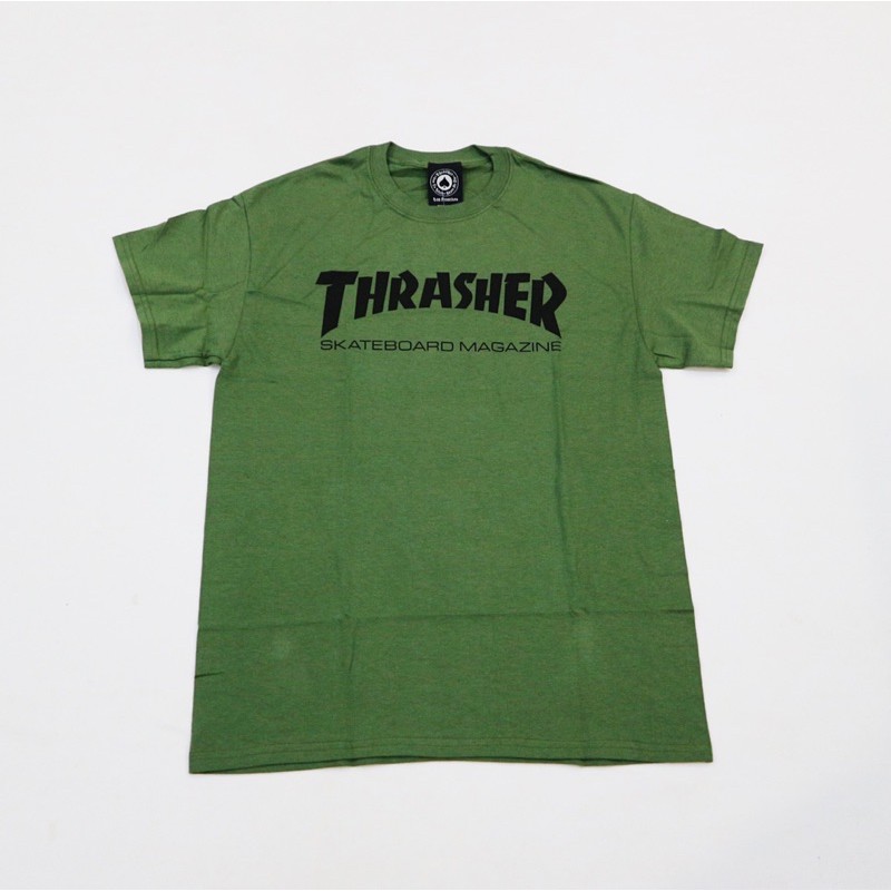 Thrasher Skate Mag T-Shirt - Army 