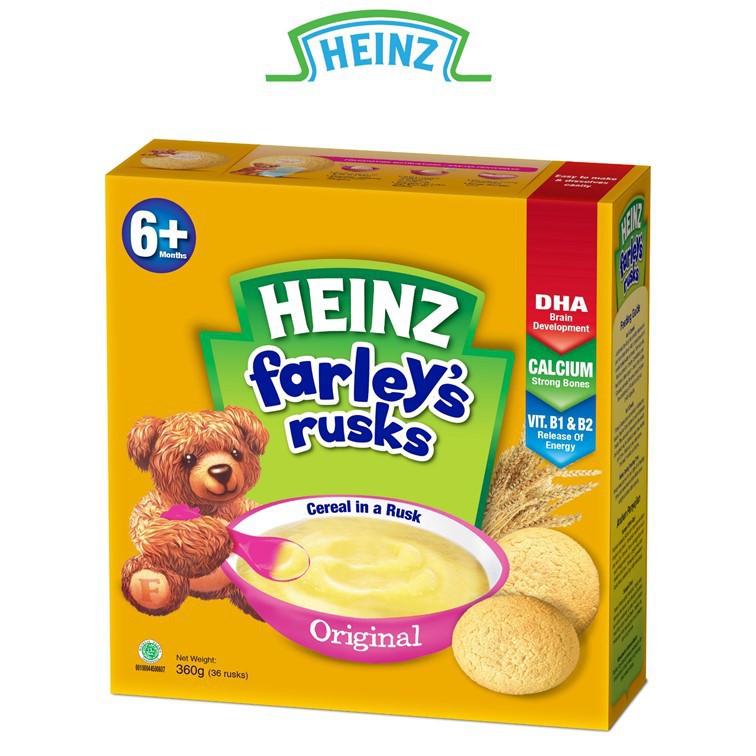 Heinz Farley's Rusks Cereal in a Rusk (6 months) 240g/360g(original