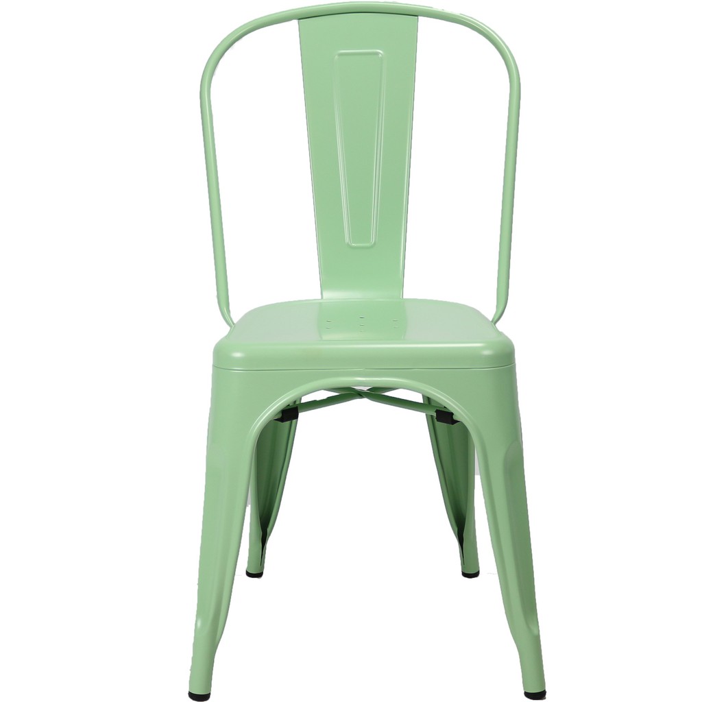 Tolix Scandinavian Dining Chair Mint Green Shopee Malaysia