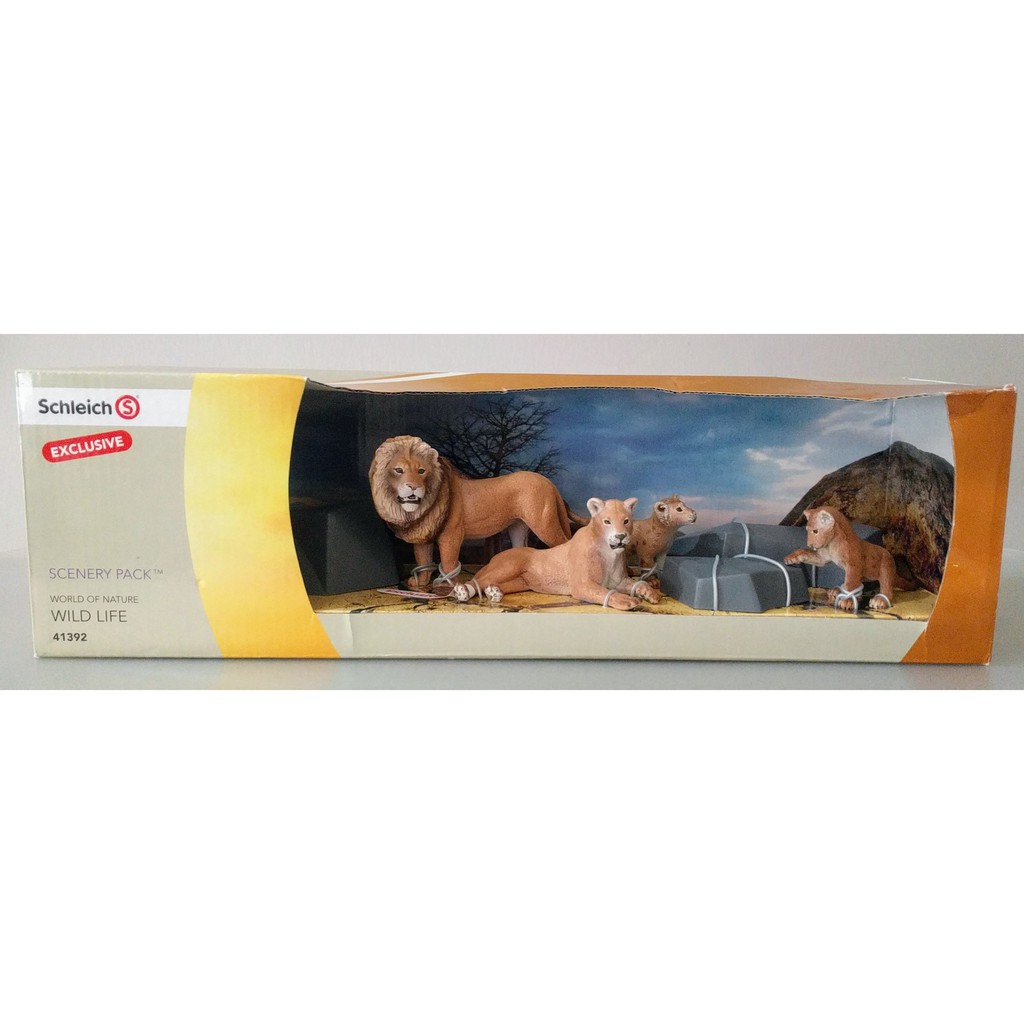 schleich lion family