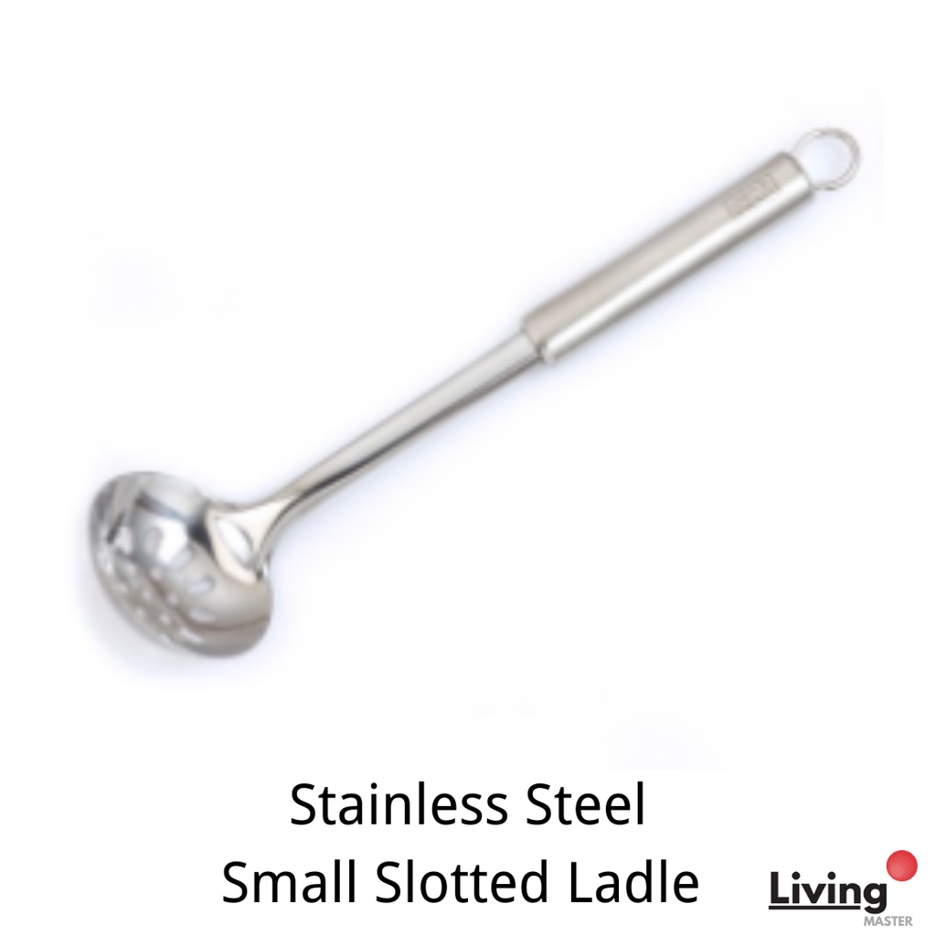 Stainless Steel Small Slotted Ladle For Scooping Up Stainless Steel
