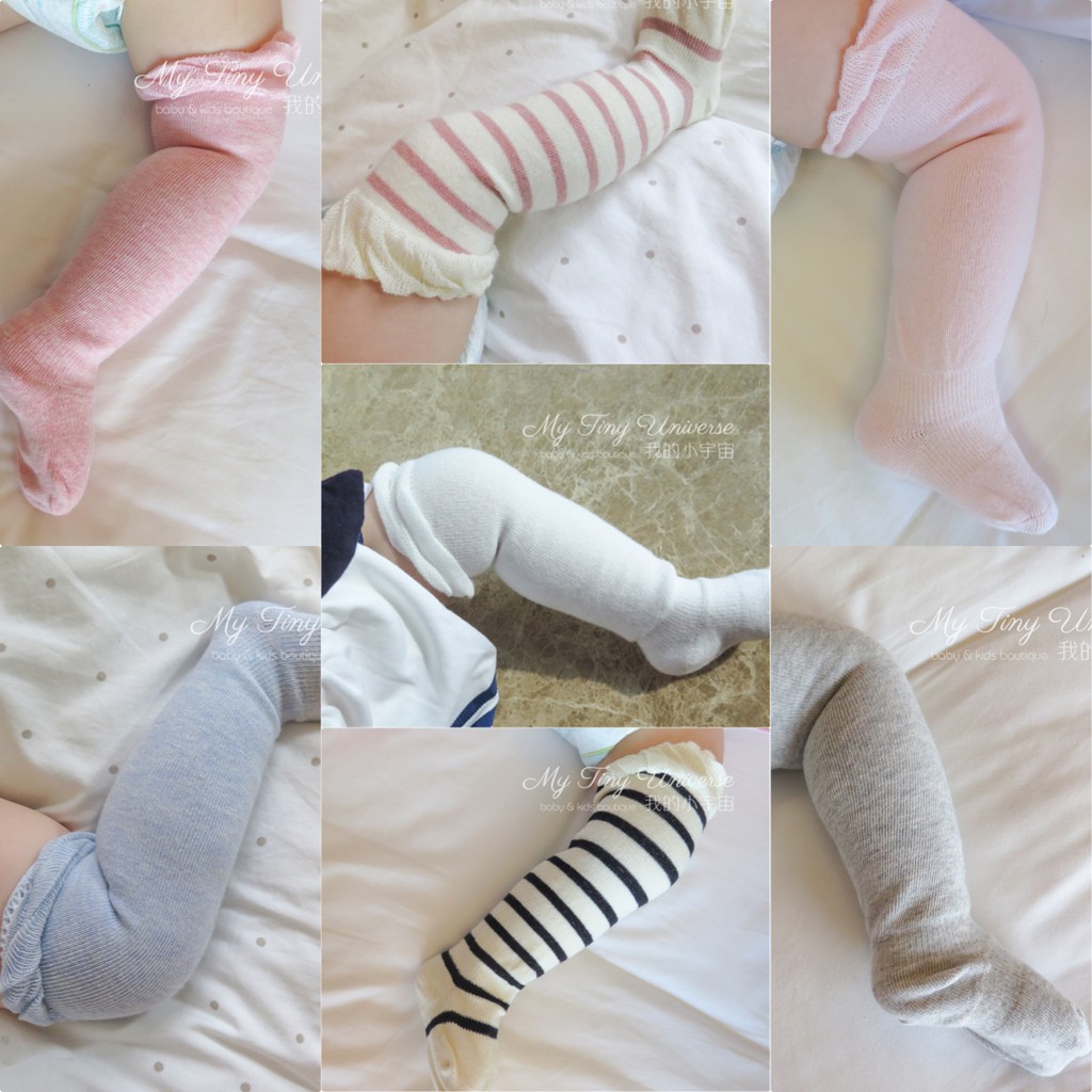 infant over the knee socks