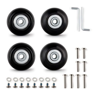 suitcase wheels replacement parts