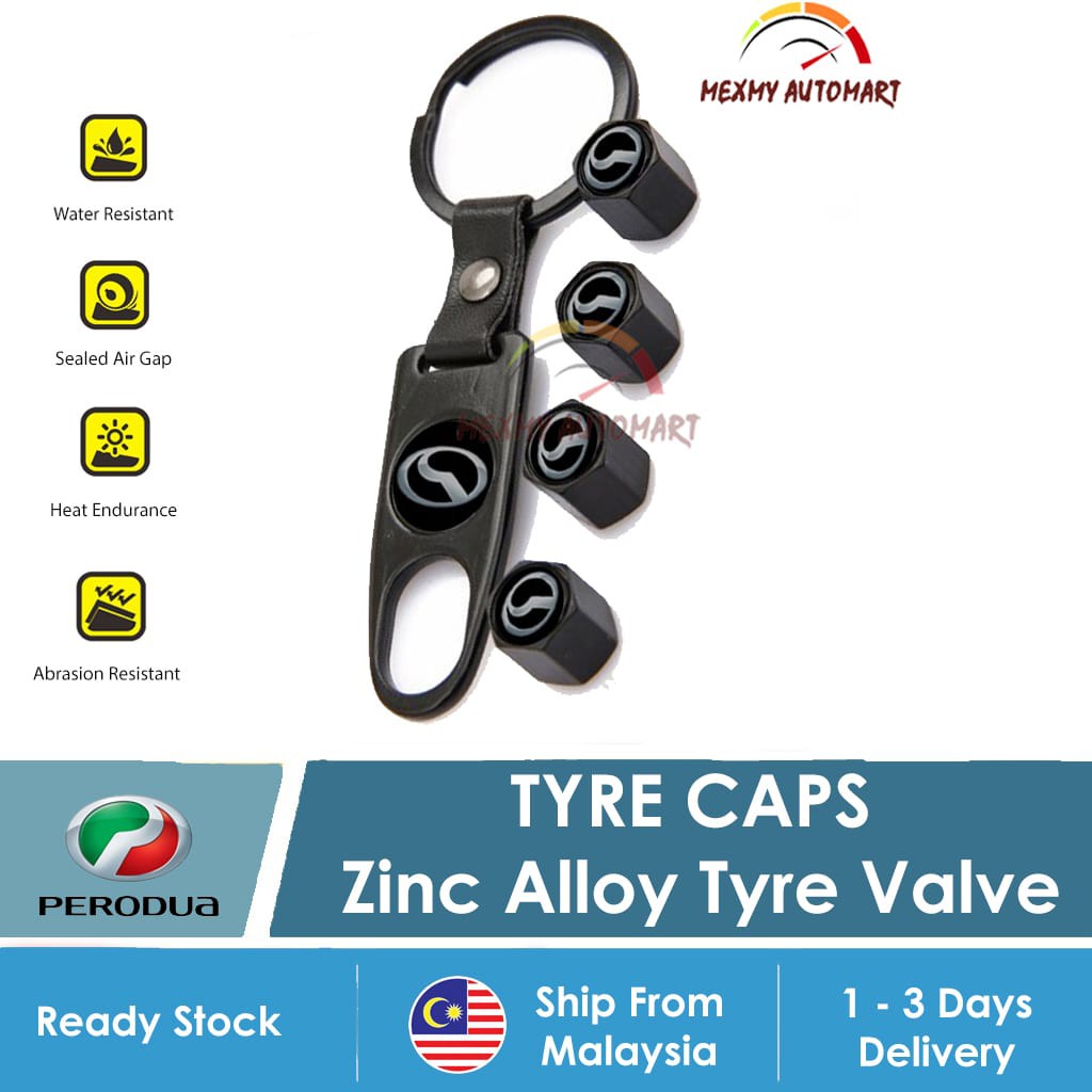 [FACTORY PRICE] Perodua Tyre Cap Air Cap Tyre Wheel Valve 