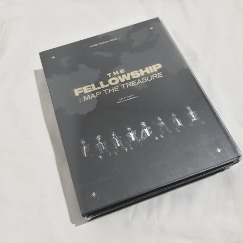 Ateez the FELLOWSHIP: Map the Treasure Seoul DVD Concert Album Sharing Outbox VR Card Cardboard