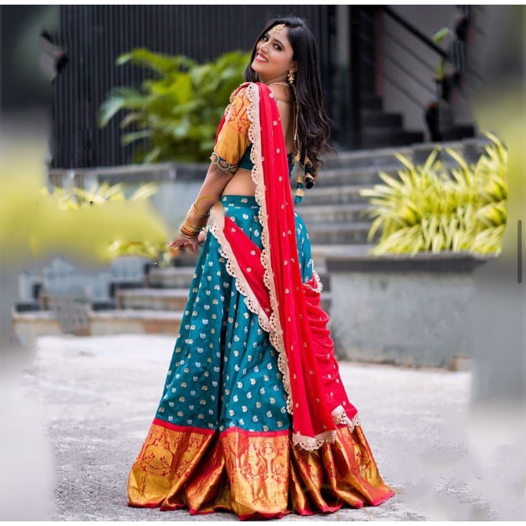 Half Saree Collection Shopee Malaysia