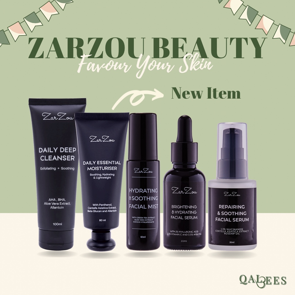 ZARZOU Moisturizer DEM Zarzou Serum BHS Zarzou Serum RSS Zarzou Face