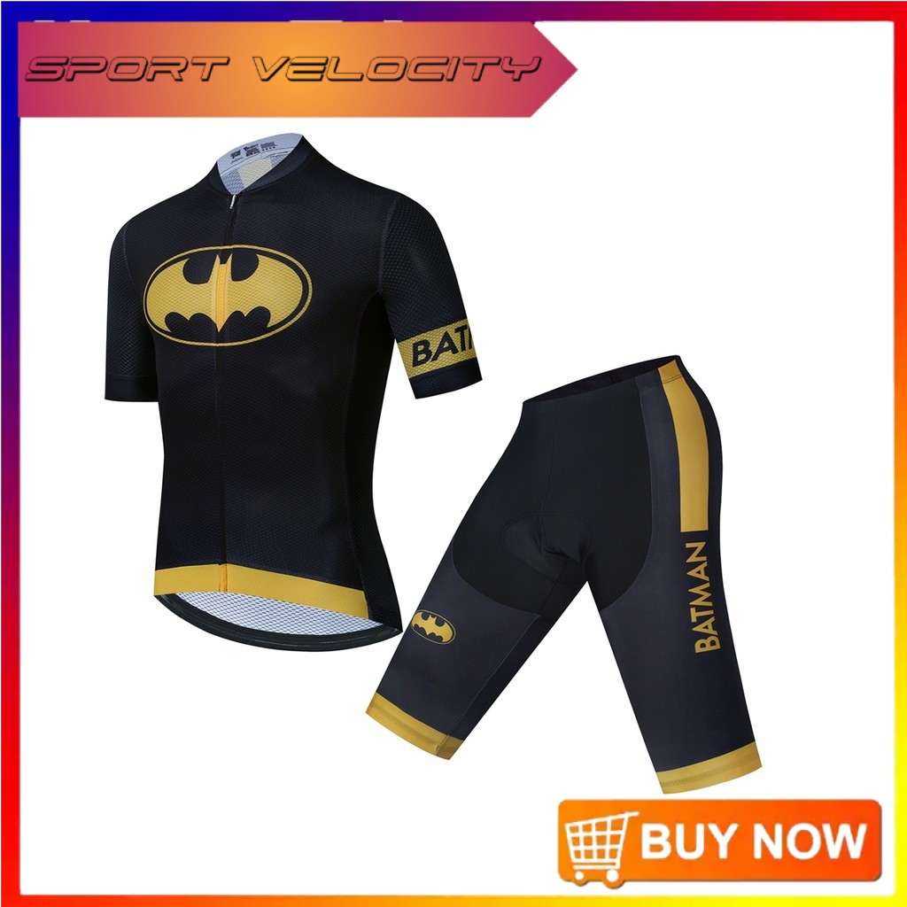 batman cycling jersey