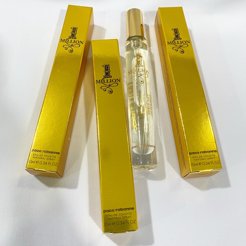 [ORIGINAL] PACO RABANNE 1MILLION EDT TRAVEL SPRAY 10ML | Shopee Malaysia