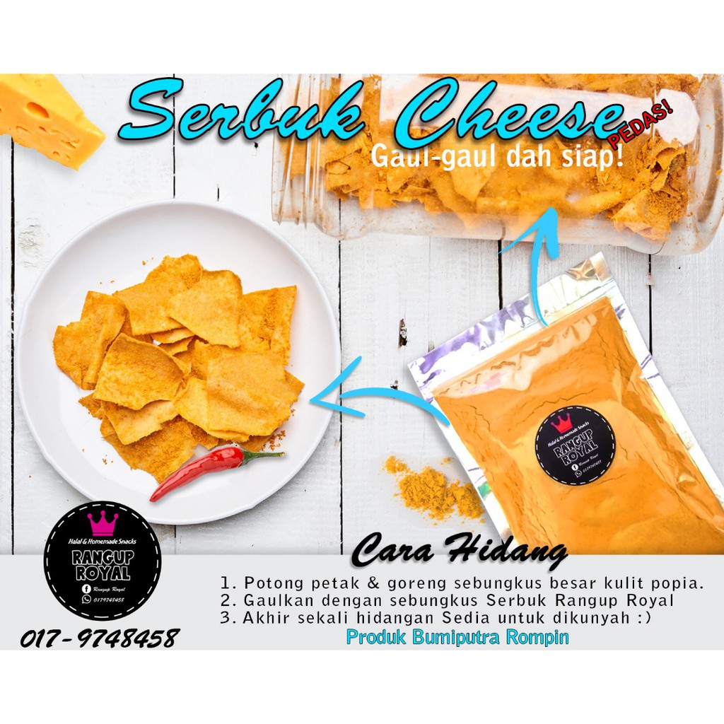 Serbuk Cheese Untuk Popia