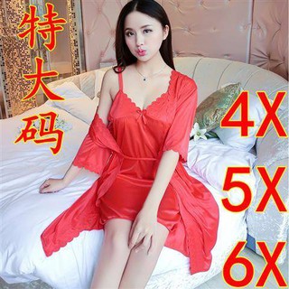  baju  tidur  seksi Musim panas bersaiz ekstra besar plus 
