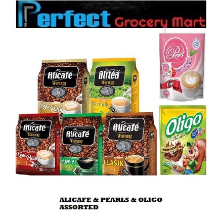 ⚡24hour Delivery⚡Alicafe Alitea Tongkat Ali & Ginseng Series & Pearl Cafe 20sx20g &Oligo Chocolate 15sx30g