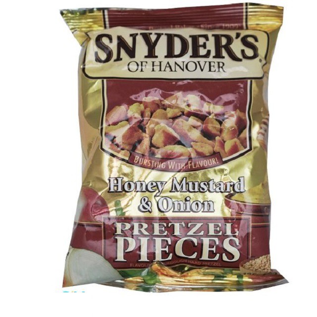 Snyder's Pretzel Pieces 125g Honey Mustard Onion Shopee Malaysia