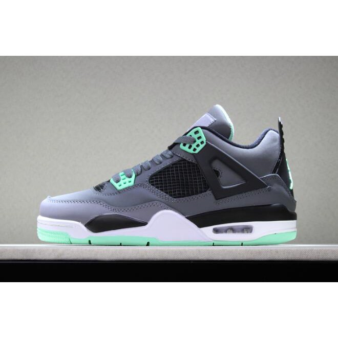 green and gray jordan 4s