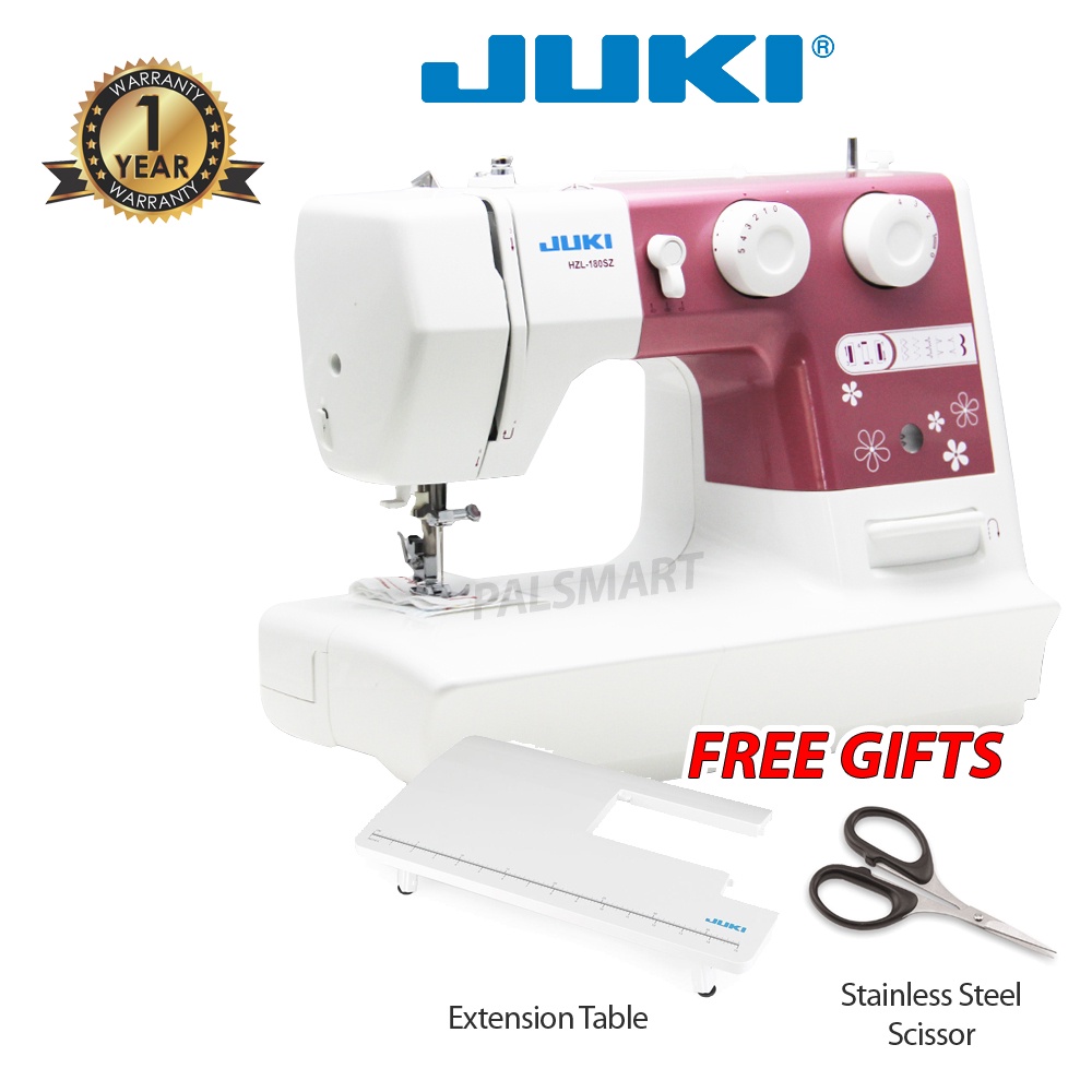 Juki Sewing Machine HZL180SZ Mesin Jahit Juki Free Extension Table