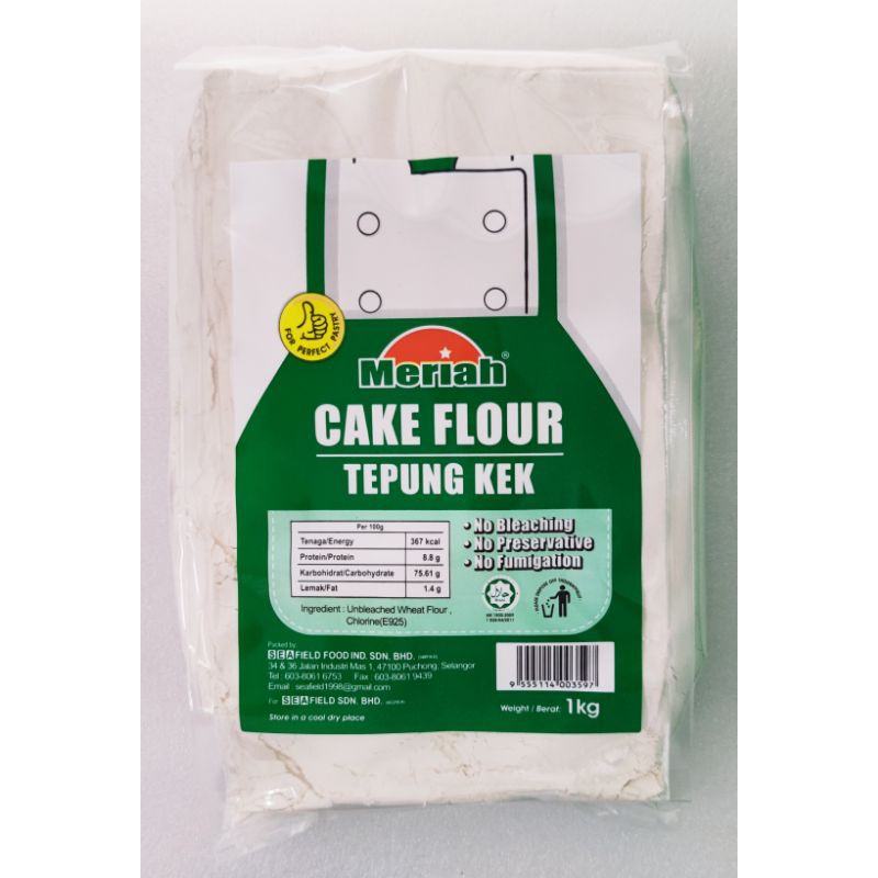 Buy Meriah Cake Flour Tepung Kek 1kg Seetracker Malaysia