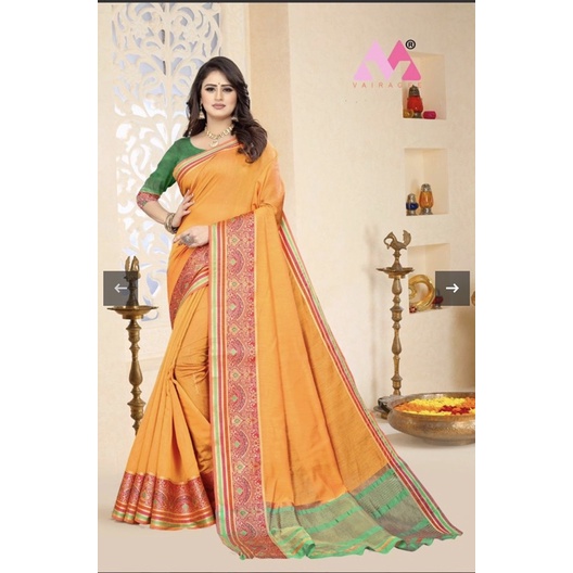 Marvel 2 Casual Wear Cotton Saree Collection