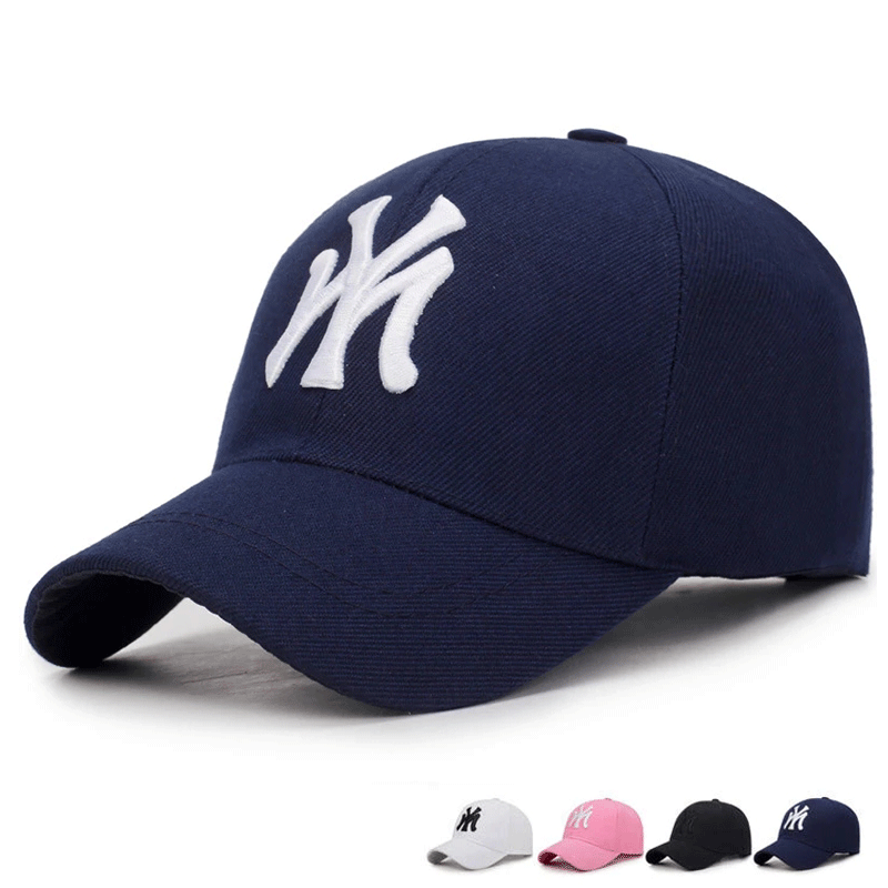 Cotton Embroidery Baseball Cap Men's Leisure Sports Golf Cap Trucker Cap Adjustable Ladies Hat Hundred Matching Accessories