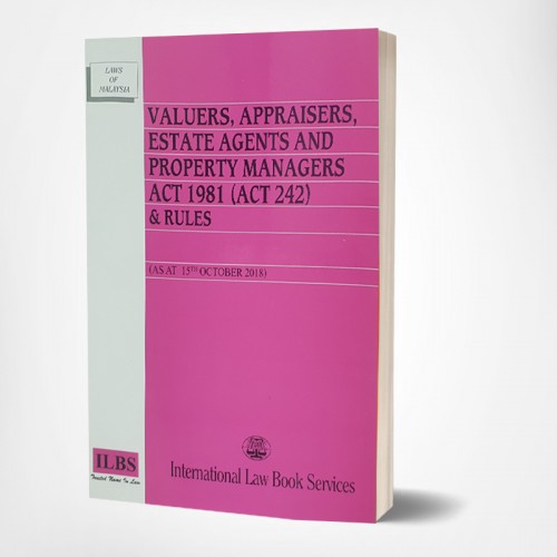 Ilbs Valuers Appraisers Estate Agents And Property Managers Act 1981 Shopee Malaysia