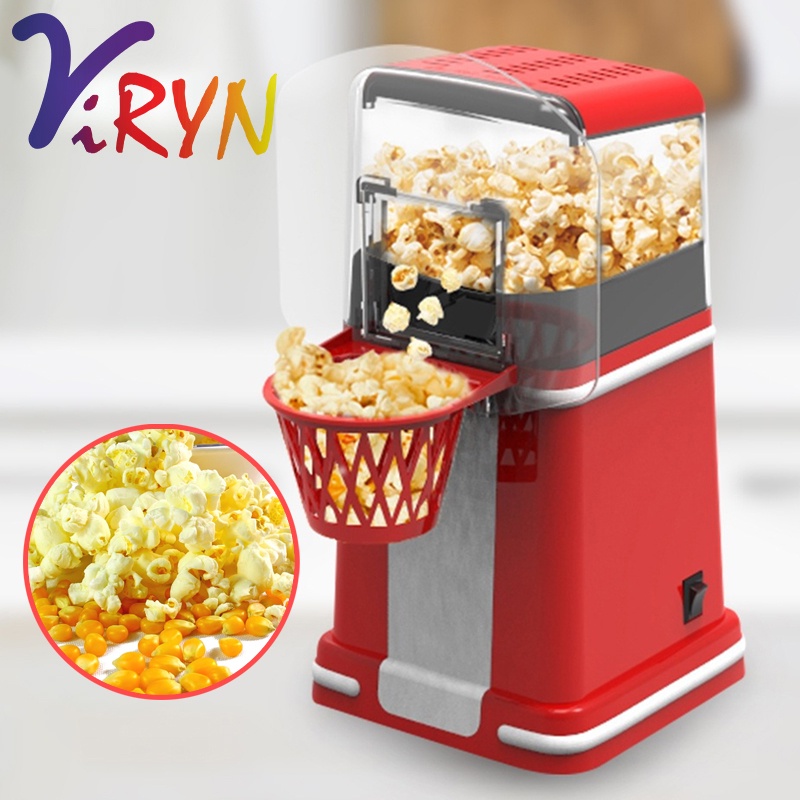 ViRYN 1200W Popcorn Machine Household Snack Machine Snack Food Electrical Popcorn Maker