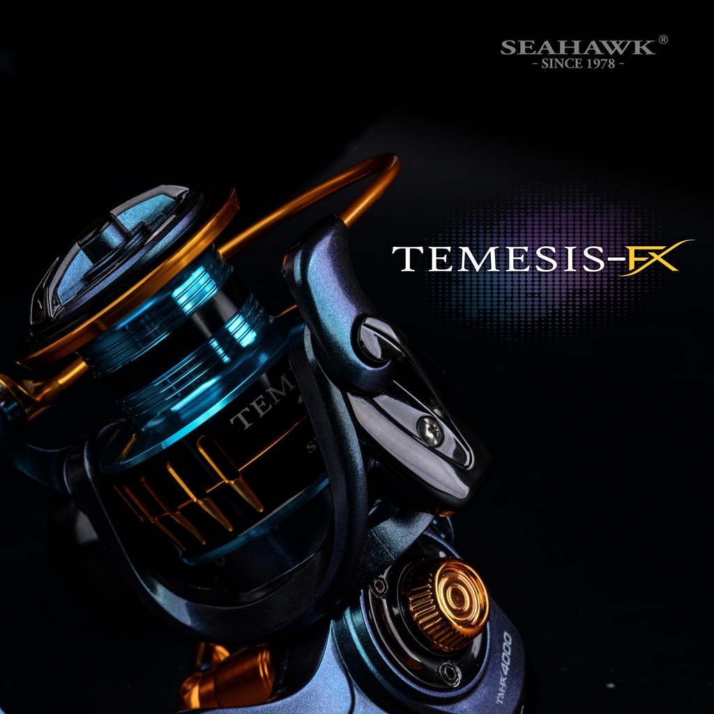 Seahawk Temesis-FX Spinning Reel NEW Drag Clicker System and CNC ...