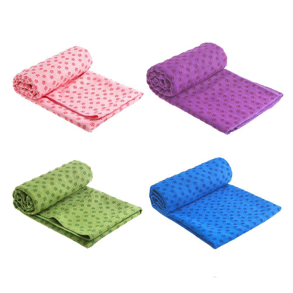 Non Slip Yoga Mat Cover Towel Blanket Sports Fitness Exercise