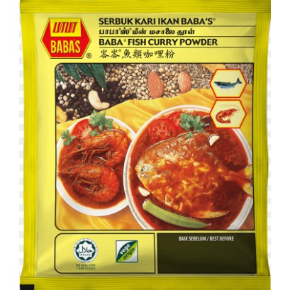 BABA Fish Curry Powder 125G 鱼咖喱粉 Serbuk Kari Ikan BABA'S