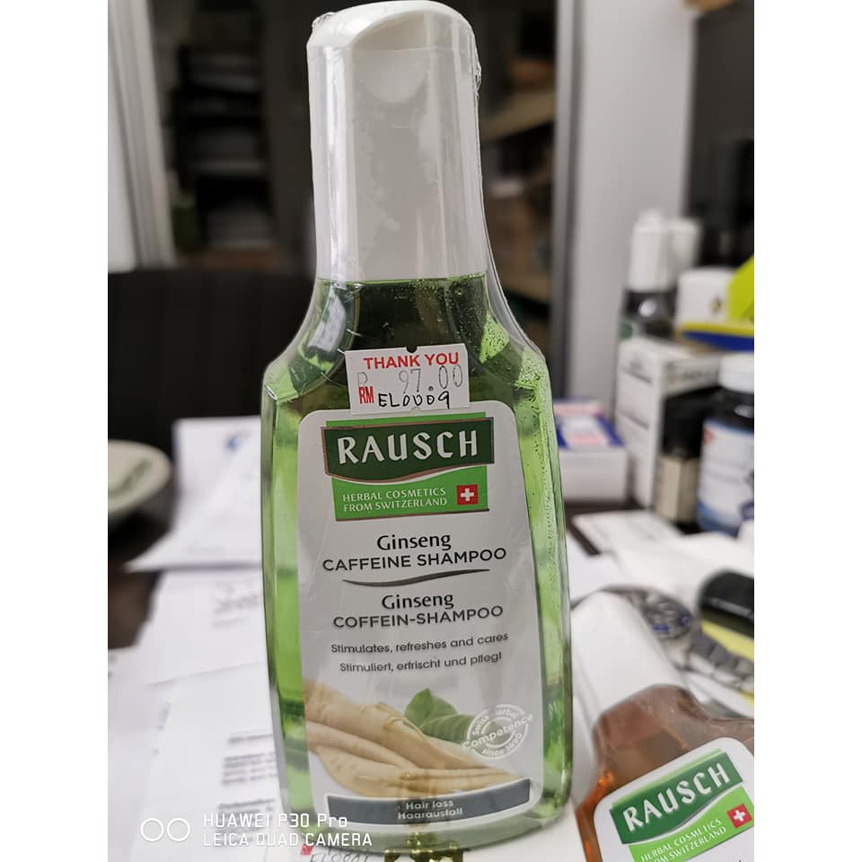 Rausch Ginseng Caffeine Shampoo 0ml Offer Shopee Malaysia