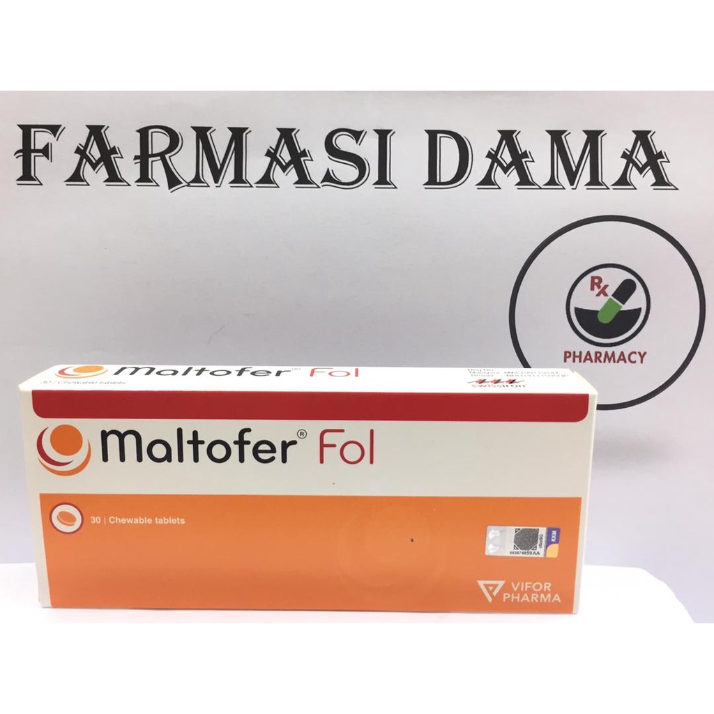 Maltofer Fol Chewable Tablet 100MG 30s | Shopee Malaysia