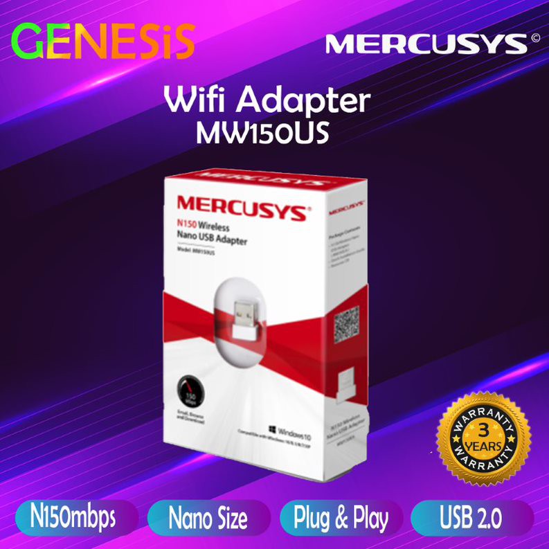 Приемник wi fi mercusys mw150us как подключить