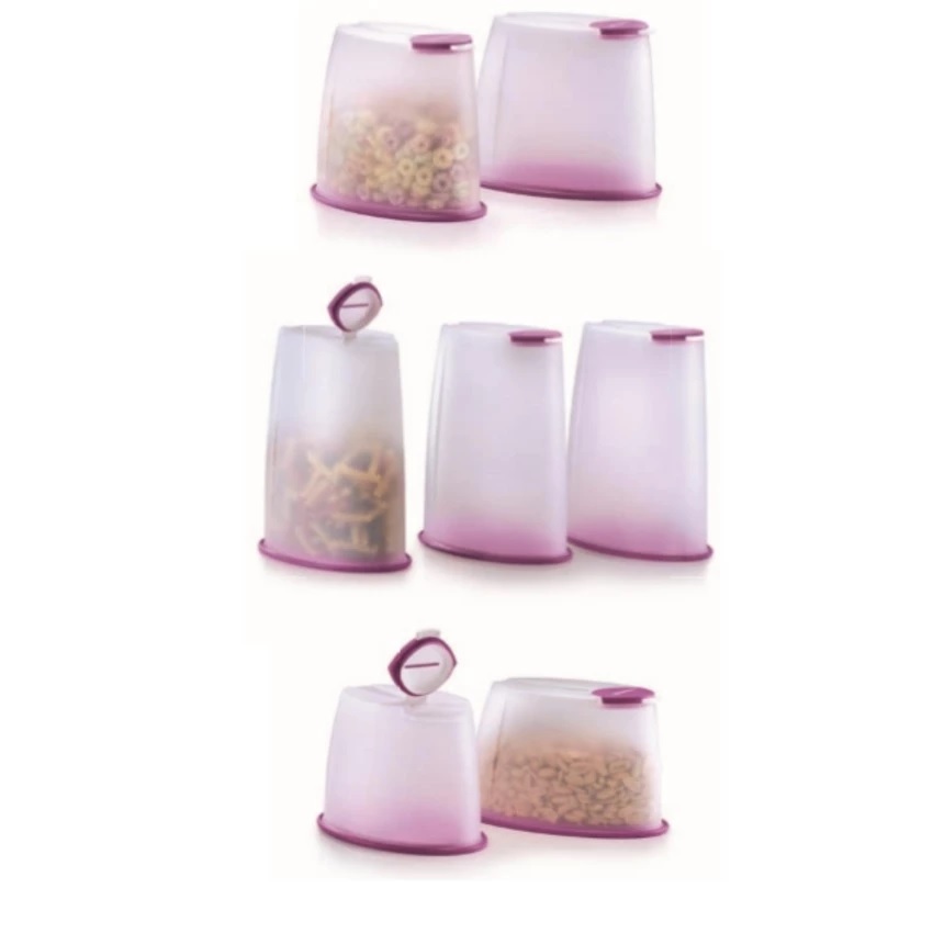 Tupperware Multi Dispenser (2) 1.6L / (2) 1.2L / (3) 2.5L