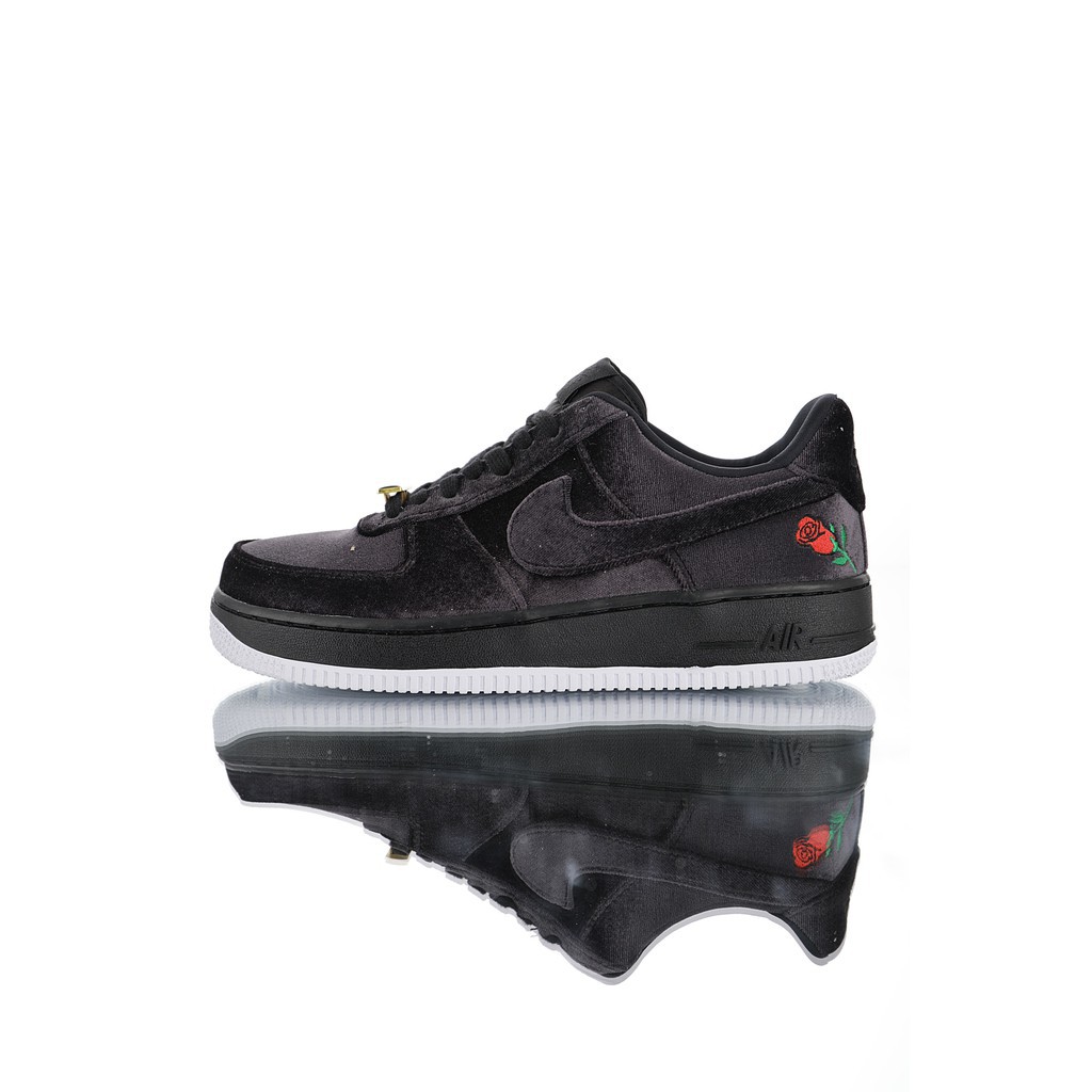 nike air force 1 low velvet rose