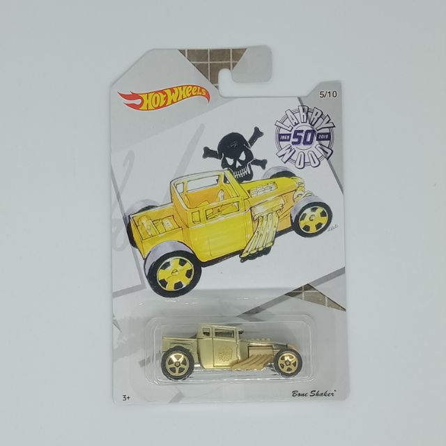 hot wheels bone shaker gold