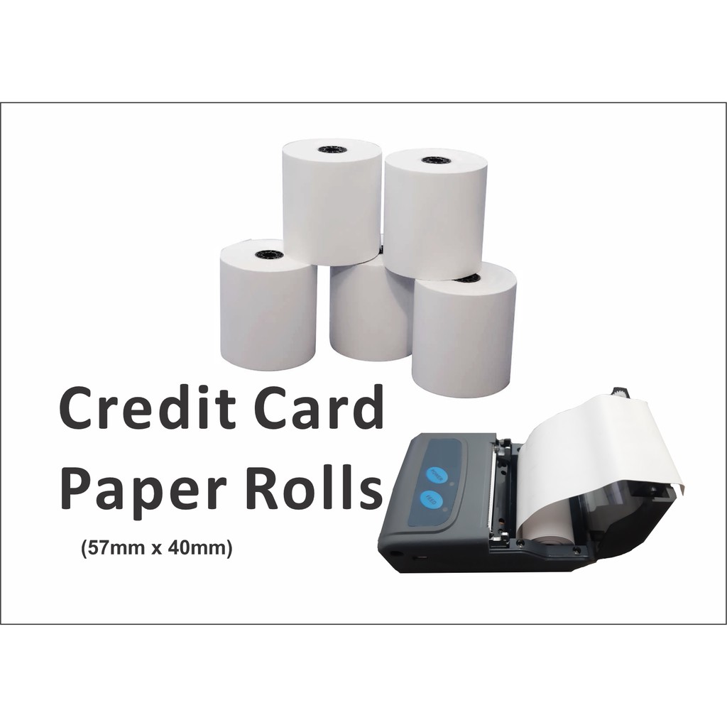 Credit Card Paper Rolls (RM 140 = 160 Rolls) Cheapest in Town