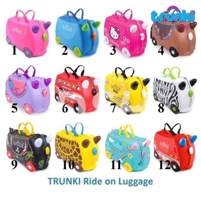 trunki rocco the race car