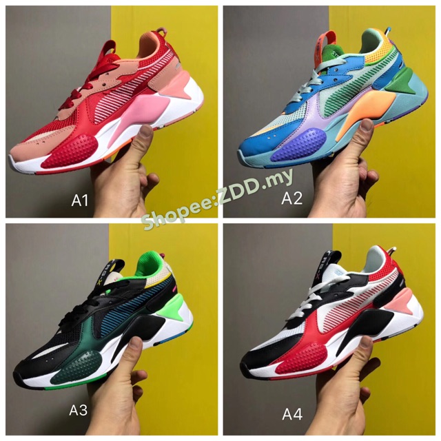 colorful pumas shoes