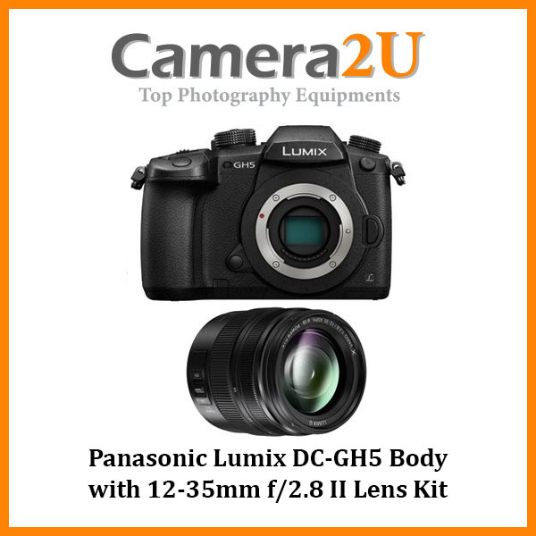Panasonic Lumix Dc Gh5 Body With 12 35mm F2 8 Ii Lens Kit Import Shopee Malaysia