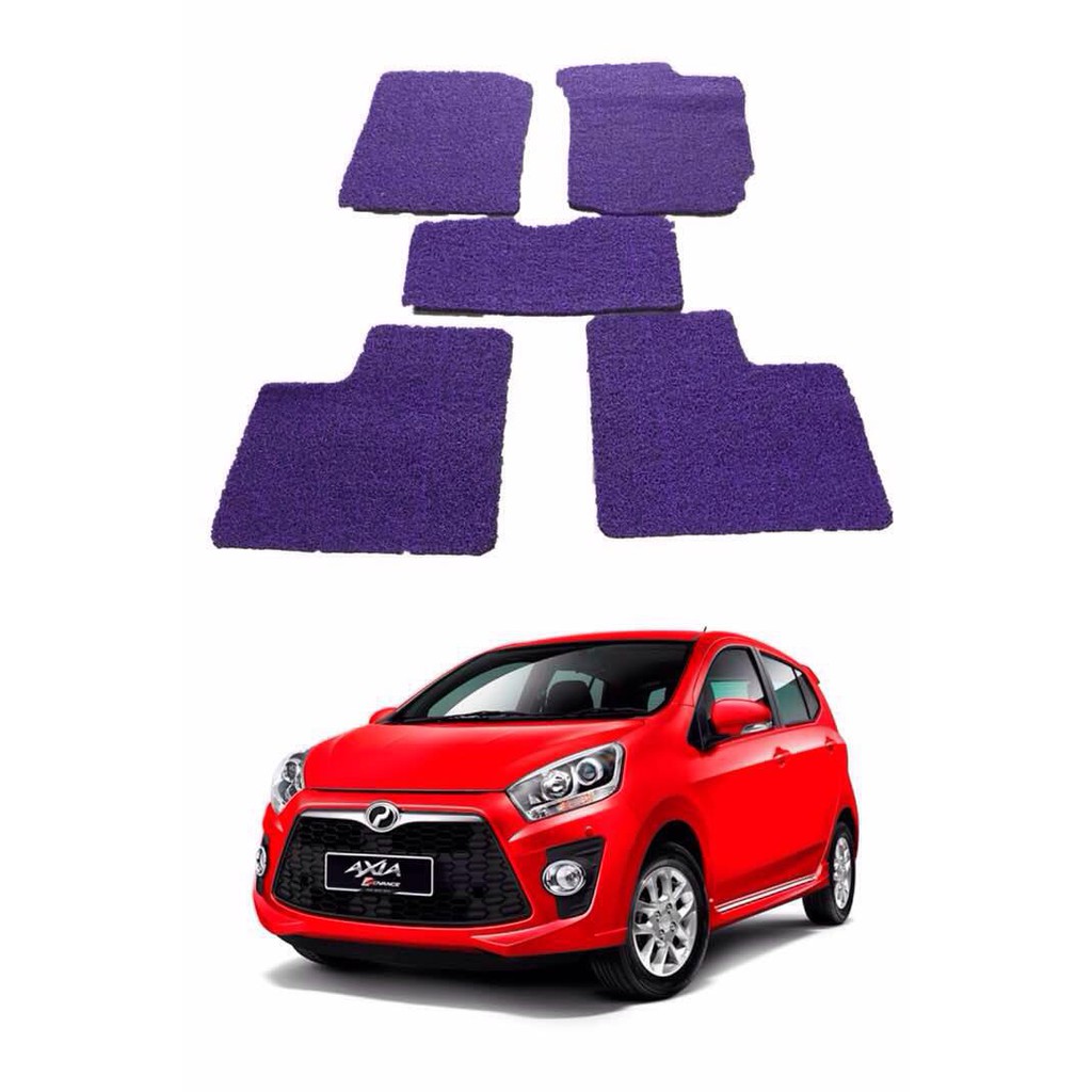 PERODUA AXIA CUSTOMIZED COIL MAT CARPET KERETA  Shopee 