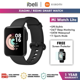 Image of [English] Xiaomi Mi Watch Lite / Redmi Watch Smart AI NFC 11 Sports Modes IP68 Waterproof 1.4inch HD Screen Smartwatch