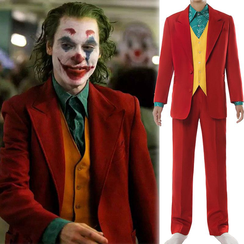 2019 NEW Joker Cosplay Costume Joaquin Phoenix Authur ...