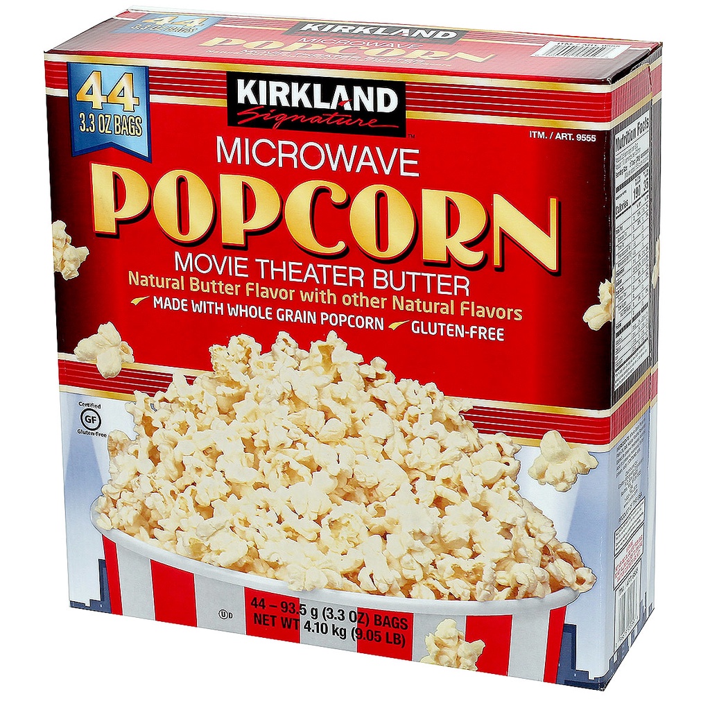 Kirkland Signature Microwave Popcorn 93.5g x 11pack / 44pack Shopee