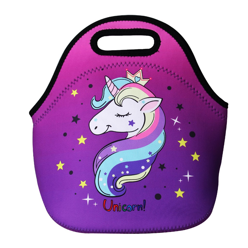 unicorn lunch tote