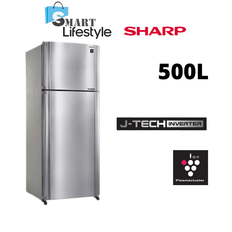 SHARP 500L Pelican Series Refrigerator SJP50MS | Shopee Malaysia