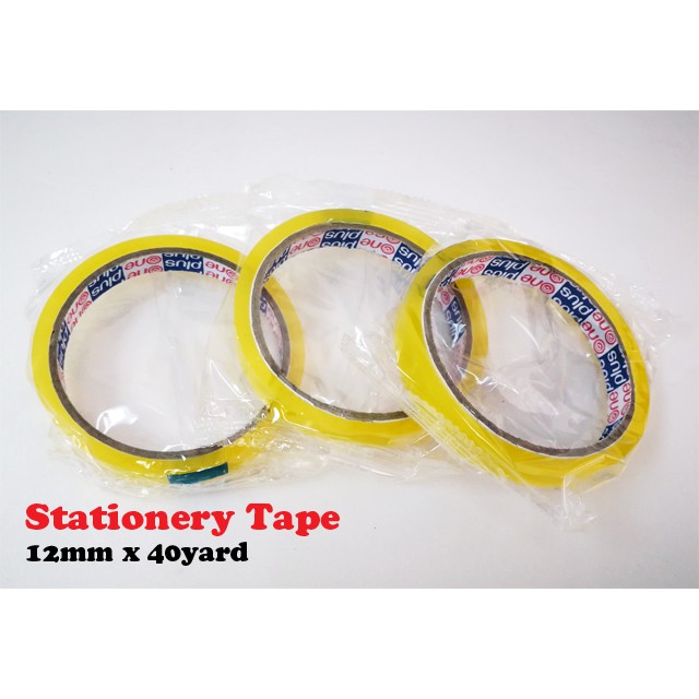 stationery tape, cellulose tape ,cellophane tape 12mm x 40 yards (12pcs