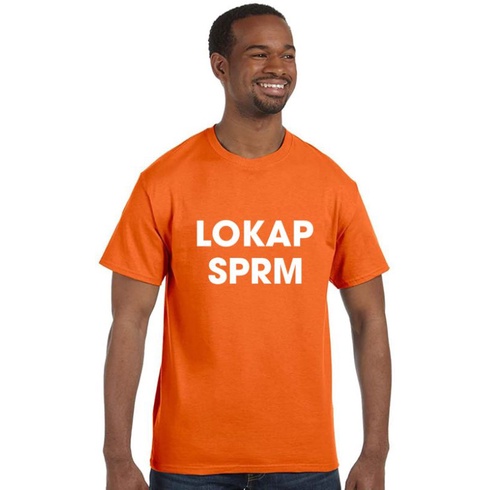 Baju Lokap SPRM T-shirt viral rare collection