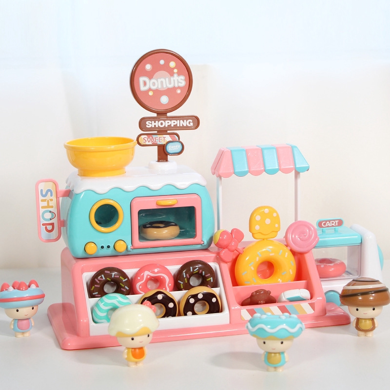 baby candy donut shop Playground planned educational toys children play  house | Shopee Malaysia