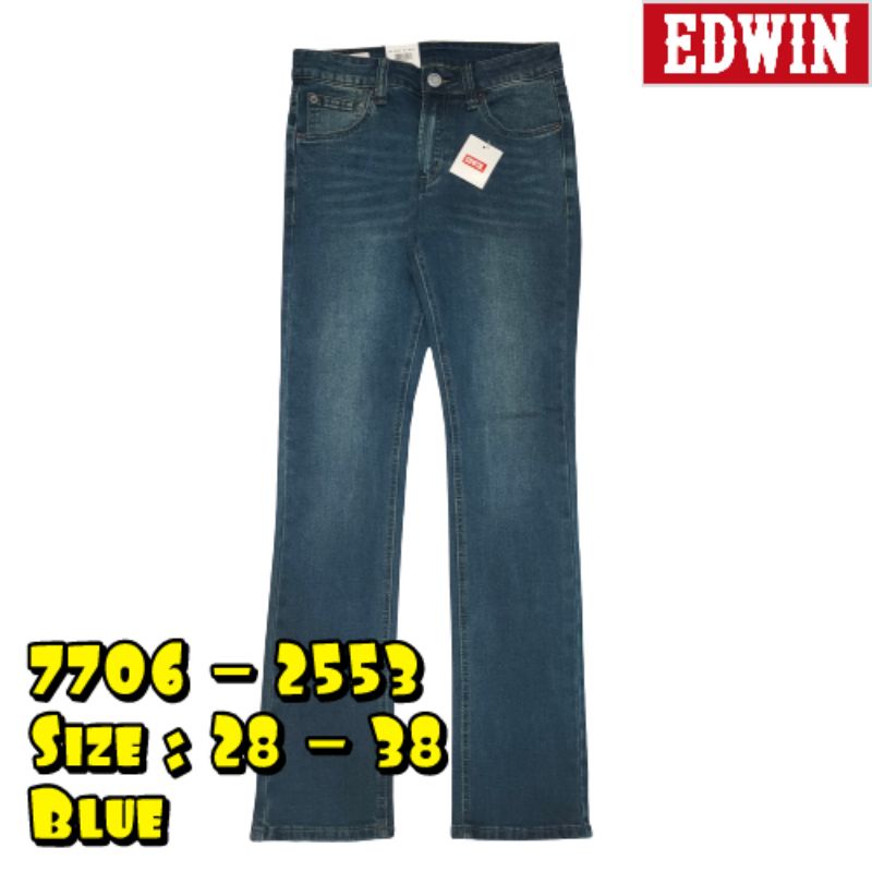 Edwin Original Denim Jeans Slim Fit Stretchable 7706-2553